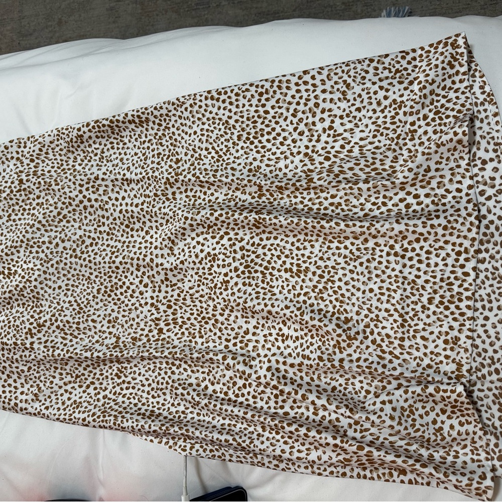 Leopard Print Maxi Skirt